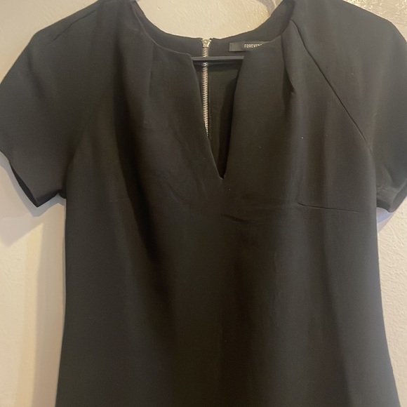 Forever 21 Black Dress NWOT - Picture 2 of 5